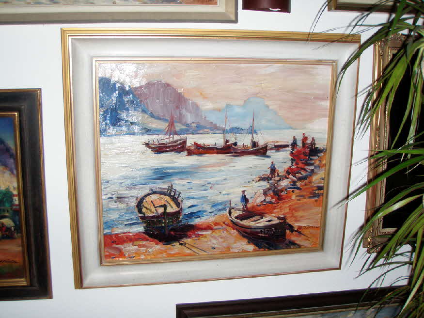 Albert Fessler (1908 - 1978) -  Cadaques Nordspanien 1968 - 60 x 70 cm - 89 € mtl./K 1450 €