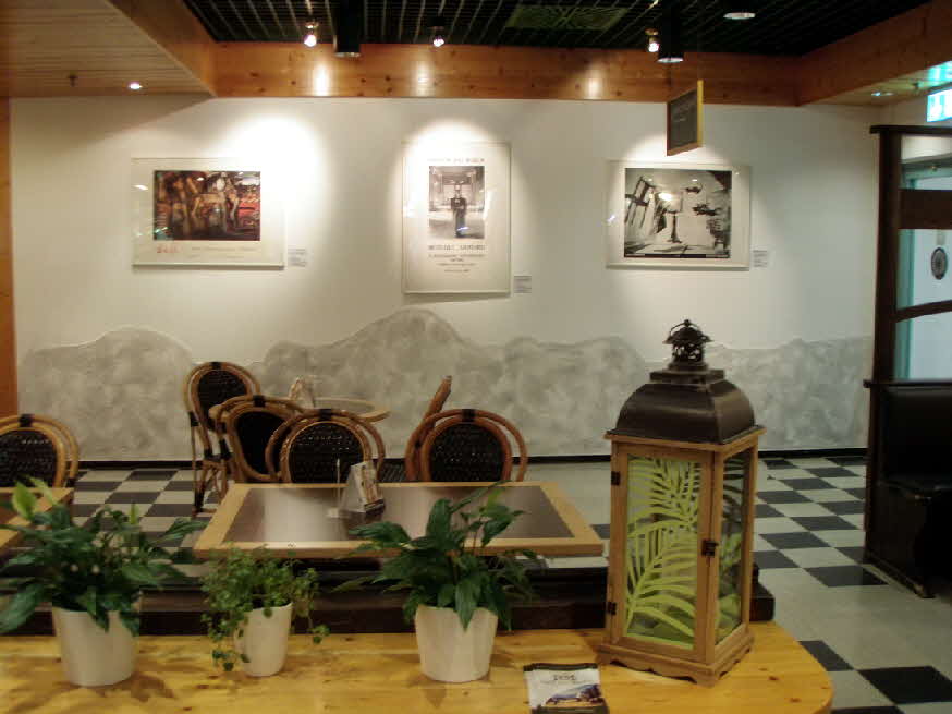 Ausstellung - Plakate - Brasserie Pforzheim - August 2017