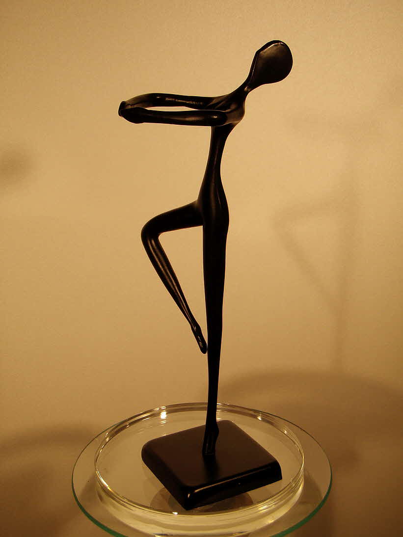 T�nzerin - Pirouette - Metallguss veredelt - 29  x 10  x 9  cm - 39 € mtl./K 350 €